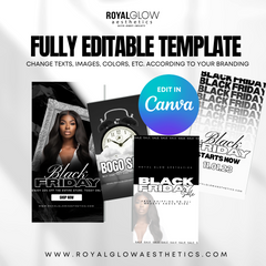 Black Friday CANVA DIY Templates - GABBY