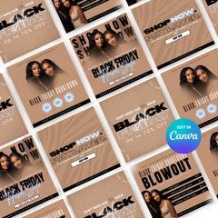 Black Friday CANVA DIY Templates -RHEA