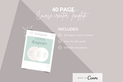 Course Ebook Workbook Template