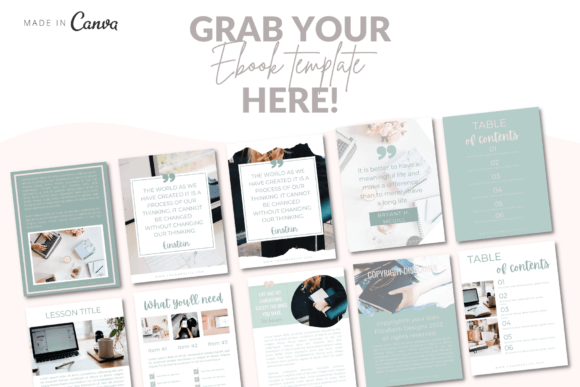 Course Ebook Workbook Template