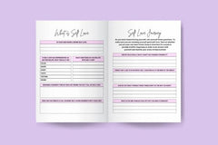 2024 Self-Love Workbook Canva Template