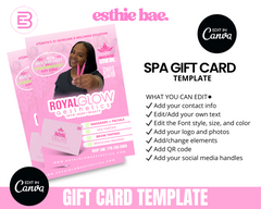 Gift Card Template (Digital Download)
